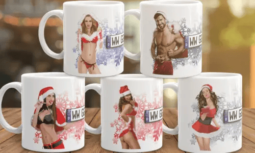 Tazas de Navidad sexys