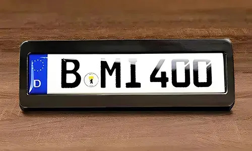 Magnet License Plate