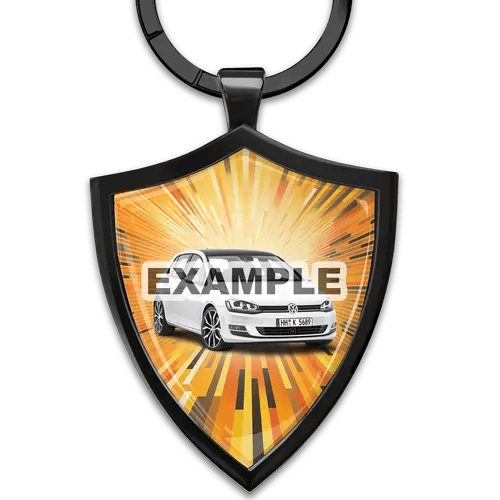 Car Keychain Shield
