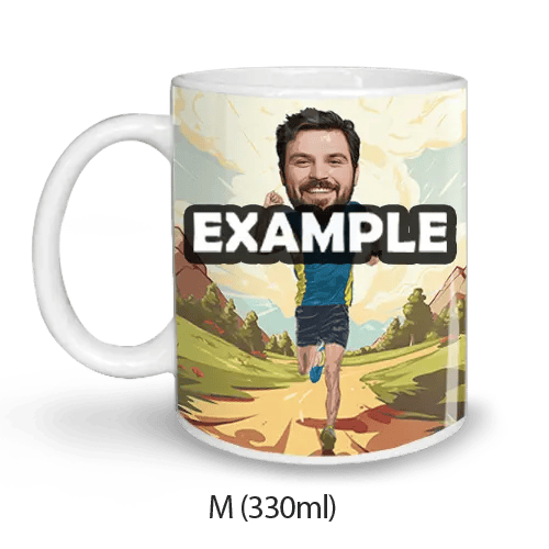 Tasse Personnalisée Comic Sport