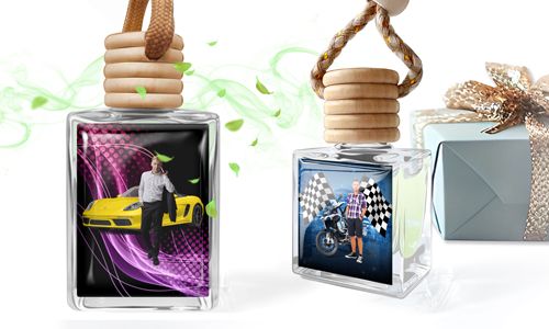 Mini car air freshener as a gift for yourself