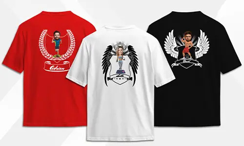 Koszulka personalizowana z motywem hobby lub zawodu - Comic Shield - Zaprojektowana dla Ciebie