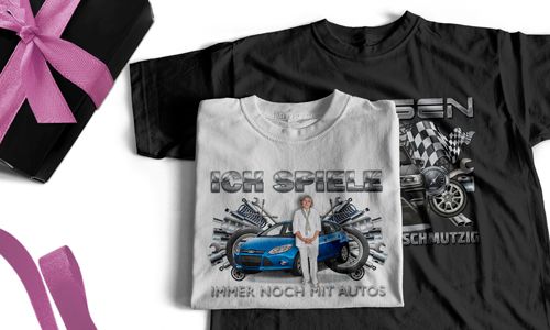 shirt tuning Schwarz 