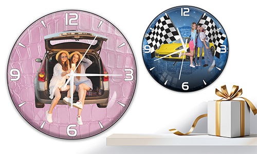 Wall clock coolline as a gift for your sister