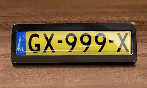 Magnet License Plate