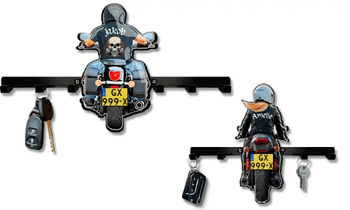 Soporte para llaves Motocicleta Nombre