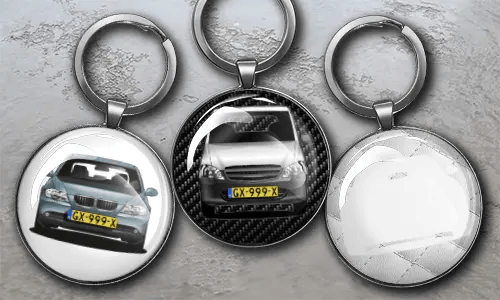Keychain round - Premium