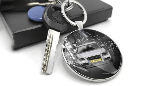 Nyckelring rund - Premium XL