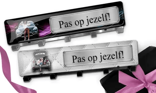Personalizowany luksusowy wieszak na klucze - świetny prezent dla twojej siostry