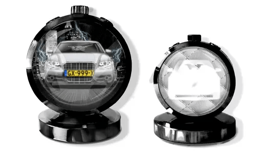 Personalizované auto-voňavka-kabina