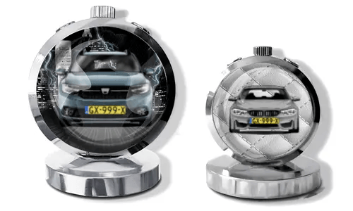 Personalizované auto-voňavka-kabina