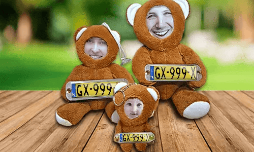 Auto Foto Věci Hračka Medvěd