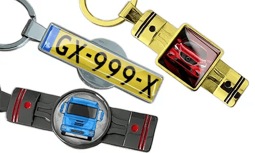 Porte-clés Piston