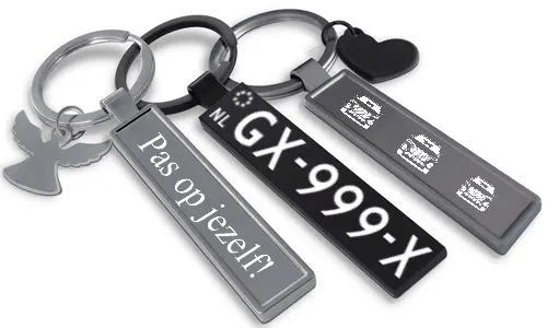 Sleutelhanger-gravure
