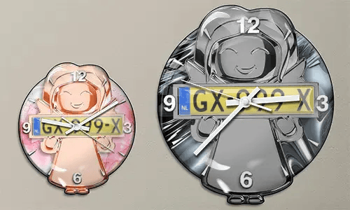 gallery-angel-wall-clock-license-plate-2
