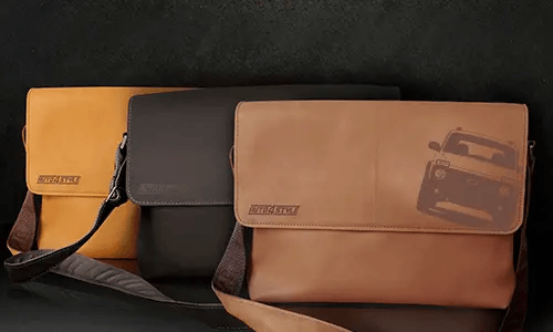 damen und herrren leder umhängetasche in drei Farben ledertasche modern