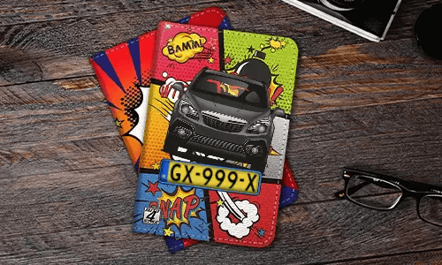 auto hülle Comic 3 in einer Tasche auto schutzhülle innen