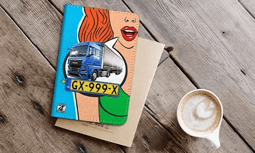 auto hülle Comic 1 auto papiere etui