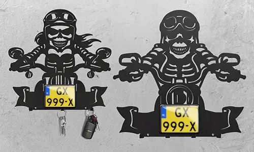 gallery-keyholder-wall-skeleton-motorcycle-rider-license-plate-text-printed-2