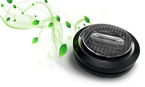auto duftdose mit Carbon Hintergrund raumduft auto