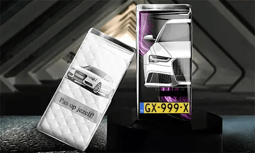 Two Stylish Car-Themed Stainless Steel Lighters