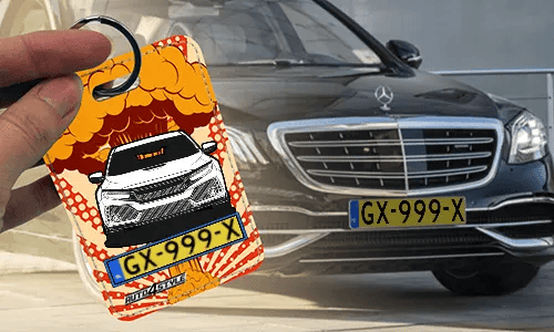 Innenspiegel anhänger mit Mercedes-Benz autoanhänger innenspiegel