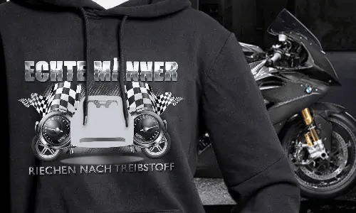 tuning pullover Schwarz 