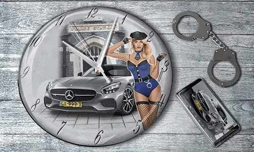 gallery-wall-clock-police-design-1