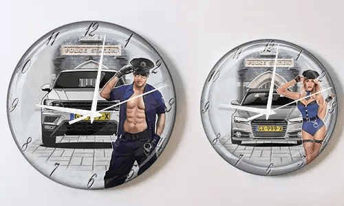 gallery-wall-clock-police-design-3