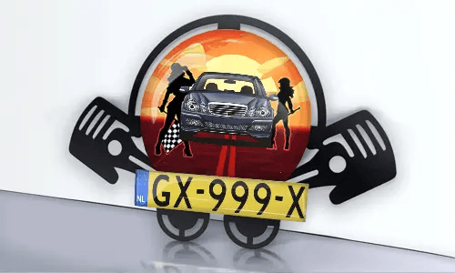 Autoschlüsselanhänger auf dem Tisch individueller schlüsselanhänger