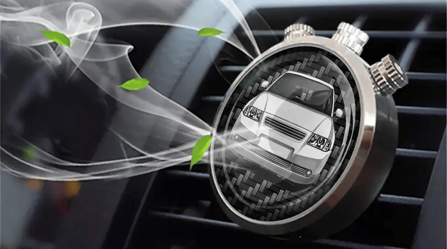Ambientador de coche para soporte de ventilación