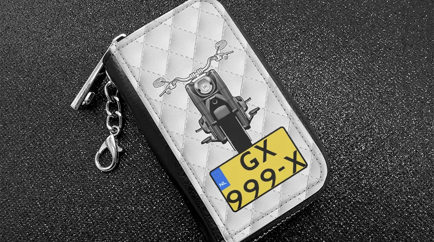 Schlüsselhülle Schwarzes Leder Coolline