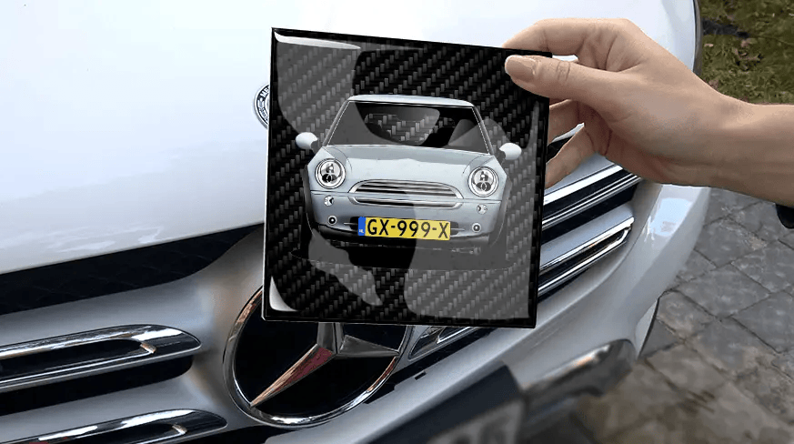 Magnet viereckig Rahmenlos