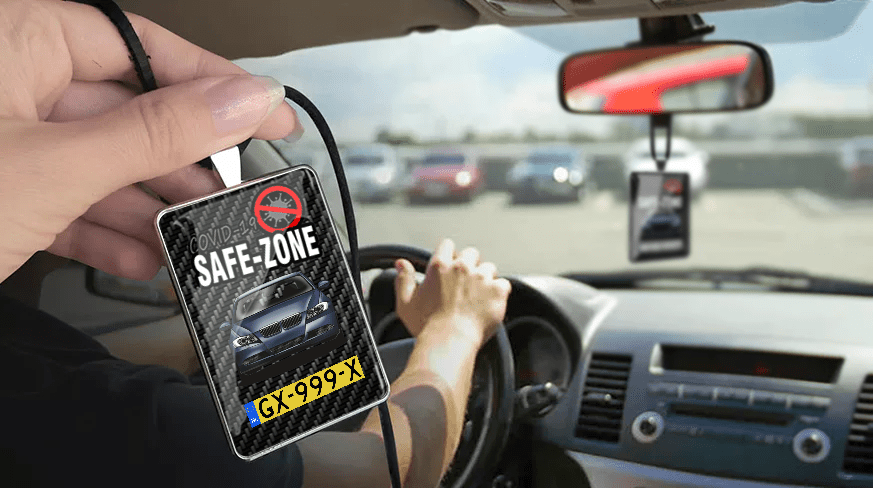 Safe - Zone Autospiegelanhänger