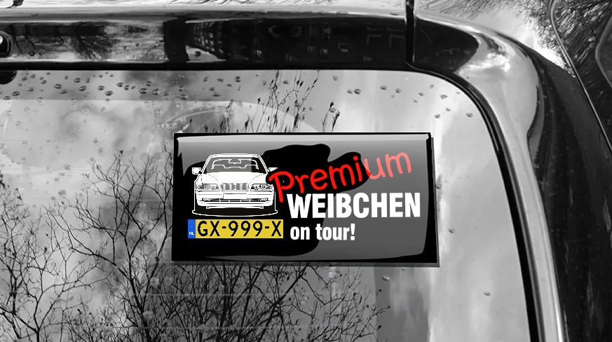 Sticker Autosprüche