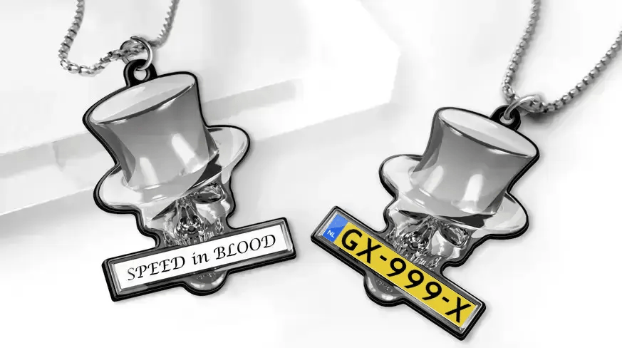 head-necklace-skull-license-plate